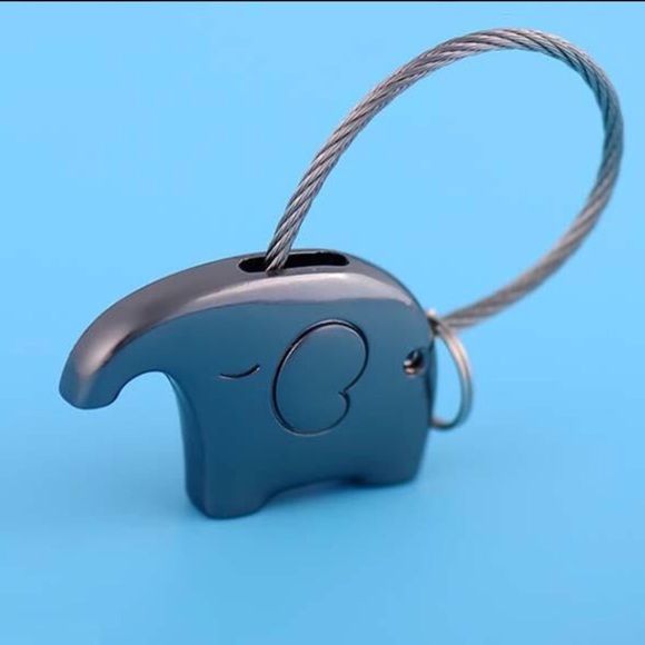 Matching BFF Couples keyring key Chain elephant - Picture 3 of 8